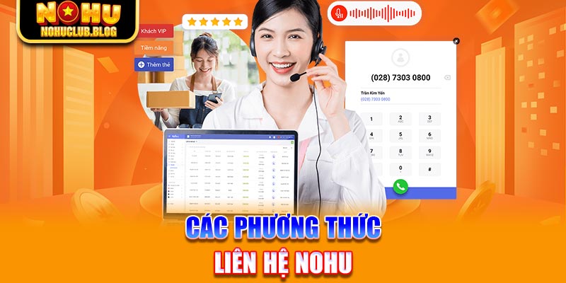 Các phương thức liên hệ Nohu